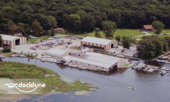 Griffith's Wawasee Marina boat rental operation on Syracuse, IN 1