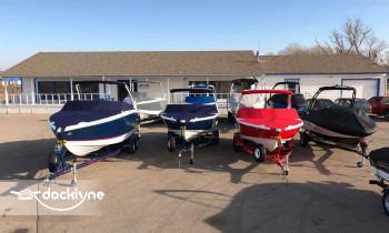 Shady Creek Marina boat rental operation on El Dorado, KS 1