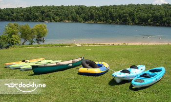 Rough River Dam Resort State Park boat rental operation on Falls of Rough, KY 1