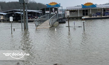 Taylorsville Lake Marina boat rental operation on Taylorsville, KY 4