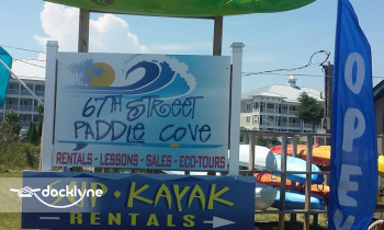 67th St Paddle Cove boat rental operation on Ocean City, MD 2