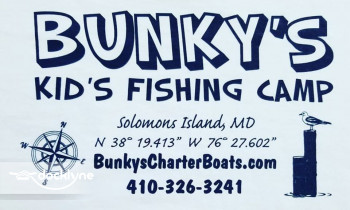 Bunky's Charter Boats boat rental operation on Solomons, MD 3