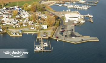 Crab Alley Marina boat rental operation on Chester, MD 1