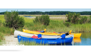 Janes Island State Park Marina boat rental operation on Crisfield, MD 1