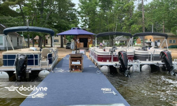 Long Beach Marina boat rental operation on Sebago, ME 2