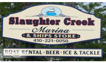 Slaughter Creek Marina at Taylors Island boat rental operation on Taylors Island, MD 4