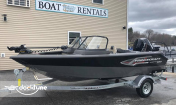 Causeway Marina boat rental operation on Naples, ME 3