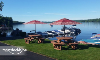 Gateway Marina boat rental operation on Harrison, ME 1