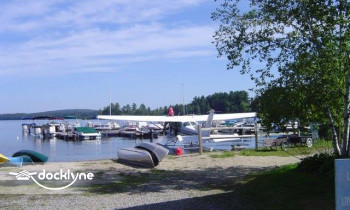 Great Pond Marina boat rental operation on Belgrade, ME 1