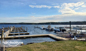 Moose Landing Marina boat rental operation on Naples, ME 1