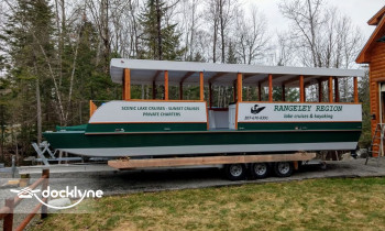Rangeley Region Lake Cruises & Kayaking boat rental operation on Oquossoc, ME 1
