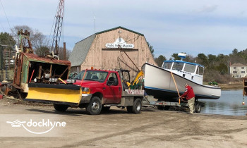 Ring's Marine Service Inc boat rental operation on South Freeport, ME 1