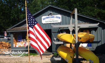 Saco River Canoe & Kayak boat rental operation on Fryeburg, ME 5