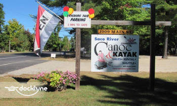 Saco River Canoe & Kayak boat rental operation on Fryeburg, ME 3