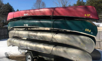 Saco River Canoe & Kayak boat rental operation on Fryeburg, ME 1