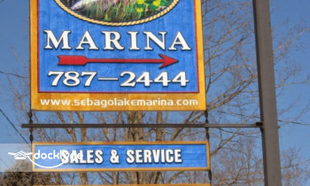 Sebago Lake Marina boat rental operation on Sebago, ME 1