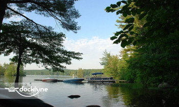 Thompson Lake Marina boat rental operation on Casco, ME 1
