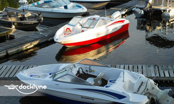 Thompson Lake Marina boat rental operation on Casco, ME 5