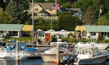 Yachtsman Lodge and Marina boat rental operation on Kennebunkport, ME 9
