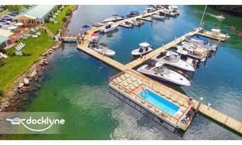 Yachtsman Lodge and Marina boat rental operation on Kennebunkport, ME 1