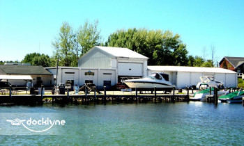 Anchor In Marina boat rental operation on Cheboygan, MI 1