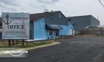 Blue Water Boat Rentals @ Anchor’s Way Marina boat rental operation on St Joseph, MI 1