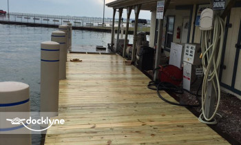 Anglers Point Marina boat rental operation on Chesterfield, MI 1