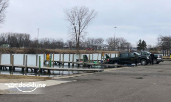 Anglers Point Marina boat rental operation on Chesterfield, MI 2