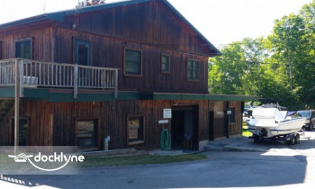 Bear Cove Marina boat rental operation on Petoskey, MI 1