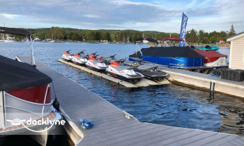 Boyne Watersports boat rental operation on Boyne City, MI 4