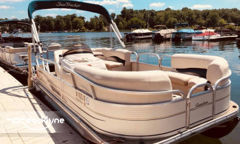 Corey Lake Marina boat rental operation on Three Rivers, MI 1