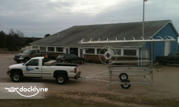 Glen Lake Marine boat rental operation on Empire, MI 2