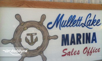 Mullett Lake Marina boat rental operation on Cheboygan, MI 2