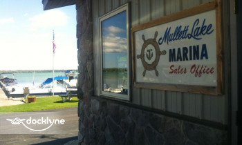 Mullett Lake Marina boat rental operation on Cheboygan, MI 3