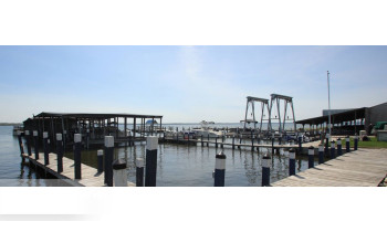 Mullett Lake Marina boat rental operation on Cheboygan, MI 4