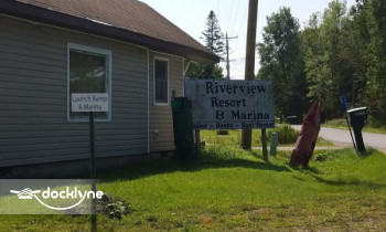 Riverview Resort & Marina boat rental operation on Barbeau, MI 1