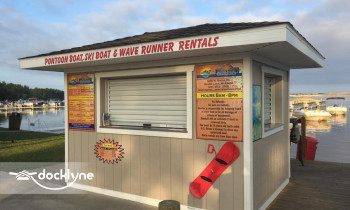 Wave Club Water Sports boat rental operation on Mears, MI 1