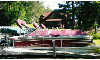 Leisure Day Rentals at Al's Marine boat rental operation on Crosslake, MN 2