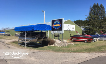 Bertha Boat Works boat rental operation on Pequot Lakes, MN 2