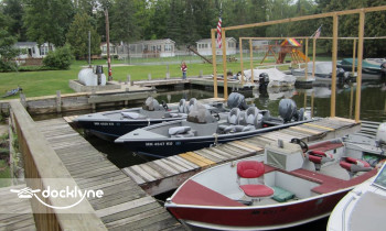 Big Rock Resort boat rental operation on Walker, MN 1