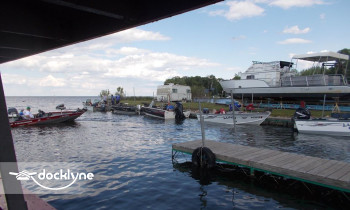 Terry's Boat Harbor boat rental operation on Garrison, MN 2