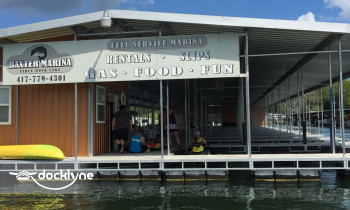 Table Rock Lake Pontoon Rentals @ Baxter Marina boat rental operation on Lampe, MO 5