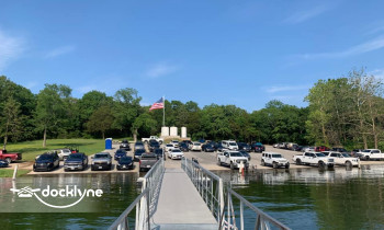 Table Rock Lake Pontoon Rentals @ Baxter Marina boat rental operation on Lampe, MO 7