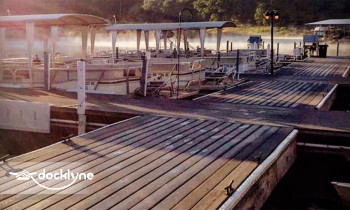 Indian Creek Marina boat rental operation on Monroe City, MO 7