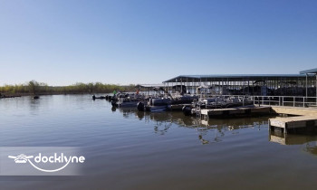 Sterett Creek Marina boat rental operation on Warsaw, MO 1