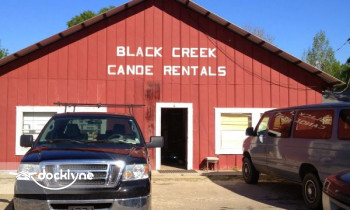 Black Creek Canoe Rental boat rental operation on Brooklyn, MS 1