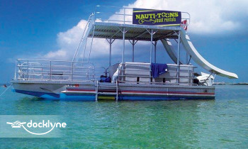 Nauti-Toons Boat Rentals boat rental operation on Biloxi, MS 1