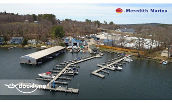 Meredith Marina boat rental operation on Meredith, NH 1