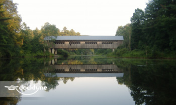 The Pastures Campground boat rental operation on Orford, NH 1