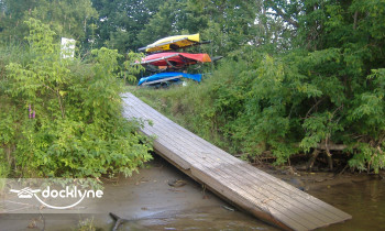 The Pastures Campground boat rental operation on Orford, NH 5